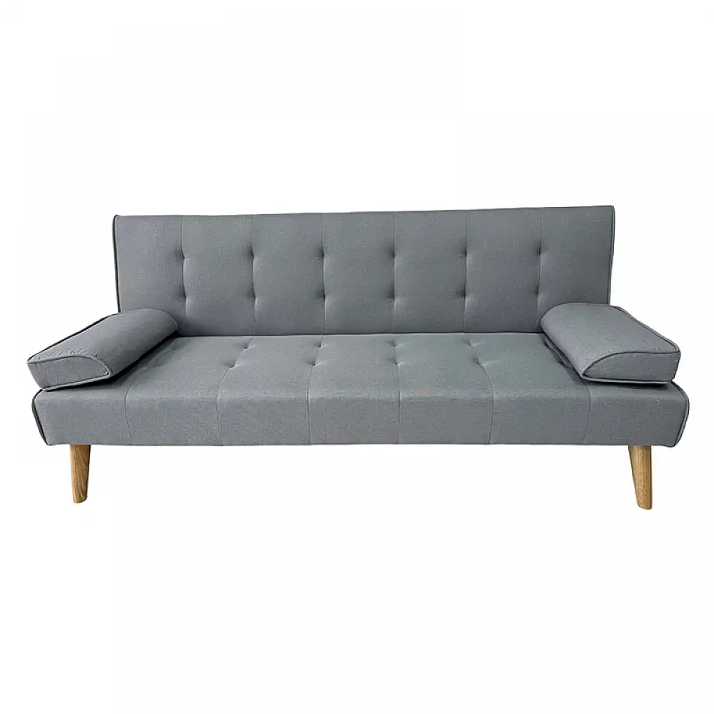 MERYL LIGHT GREY ΥΦΑΣΜΑ ΚΑΝΑΠΕΣ ΚΡΕΒΑΤΙ 170X81X74εκ.