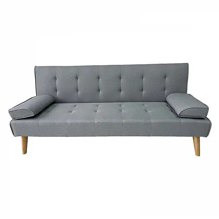 MERYL LIGHT GREY ΥΦΑΣΜΑ ΚΑΝΑΠΕΣ ΚΡΕΒΑΤΙ 170X81X74εκ.