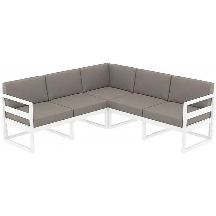 MYKONOS ΜΑΞΙΛΑΡΙ ΓΩΝΙΑΣ LIGHT BROWN  (1ΤΕΜ) 58Χ16Χ35εκ.