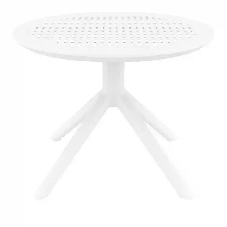 SKY WHITE MINI Φ60X45εκ. ΤΡΑΠΕΖΙ ΠΟΛ/ΝΙΟΥ