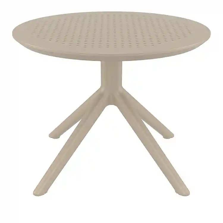 SKY TAUPE MINI Φ60X45εκ. ΤΡΑΠΕΖΙ ΠΟΛ/ΝΙΟΥ