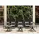 SKY DARK GREY MINI Φ60X45εκ. ΤΡΑΠΕΖΙ ΠΟΛ/ΝΙΟΥ