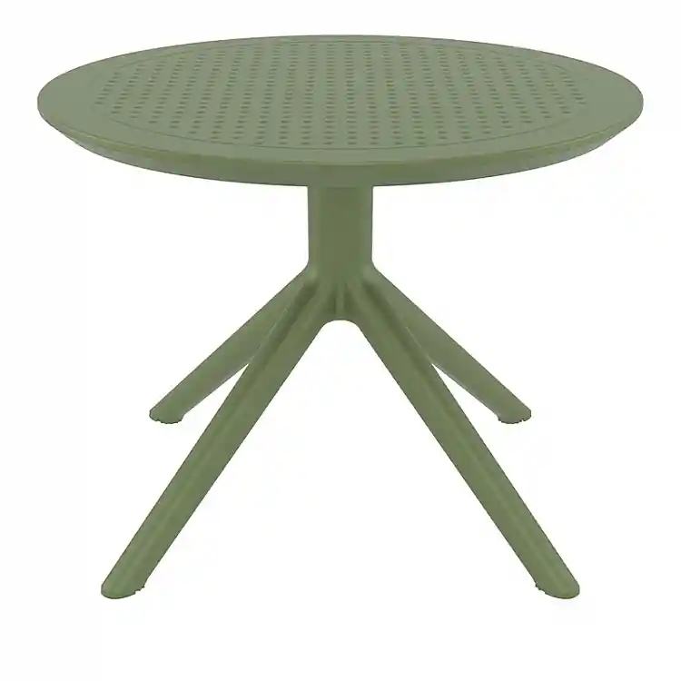 SKY OLIVE GREEN MINI Φ60X45εκ. ΤΡΑΠΕΖΙ ΠΟΛ/ΝΙΟΥ