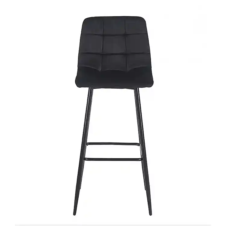 NORA BLACK VELVET ΥΦΑΣΜΑ 75εκ. ΣΚΑΜΠΟ ΜΕΤΑΛΛΙΚΟ 45X42X75-110εκ.