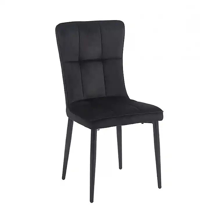 SELIN BLACK VELVET ΥΦΑΣΜΑ ΚΑΡΕΚΛΑ ΜΕΤΑΛΛΙΚΗ 46X54X91εκ.