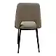 MADISON CAPPUCCINO VELVET ΥΦΑΣΜΑ ΚΑΡΕΚΛΑ ΜΕΤΑΛΛΙΚΗ 45X54X83εκ.