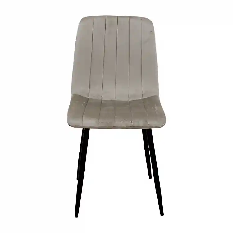 DORA CAPPUCCINO VELVET ΥΦΑΣΜΑ ΚΑΡΕΚΛΑ ΜΕΤΑΛΛΙΚΗ 45X53X86εκ.