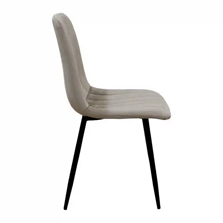 DORA CAPPUCCINO VELVET ΥΦΑΣΜΑ ΚΑΡΕΚΛΑ ΜΕΤΑΛΛΙΚΗ 45X53X86εκ.