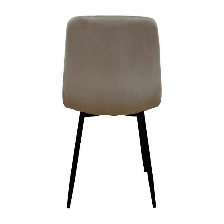 DORA CAPPUCCINO VELVET ΥΦΑΣΜΑ ΚΑΡΕΚΛΑ ΜΕΤΑΛΛΙΚΗ 45X53X86εκ.