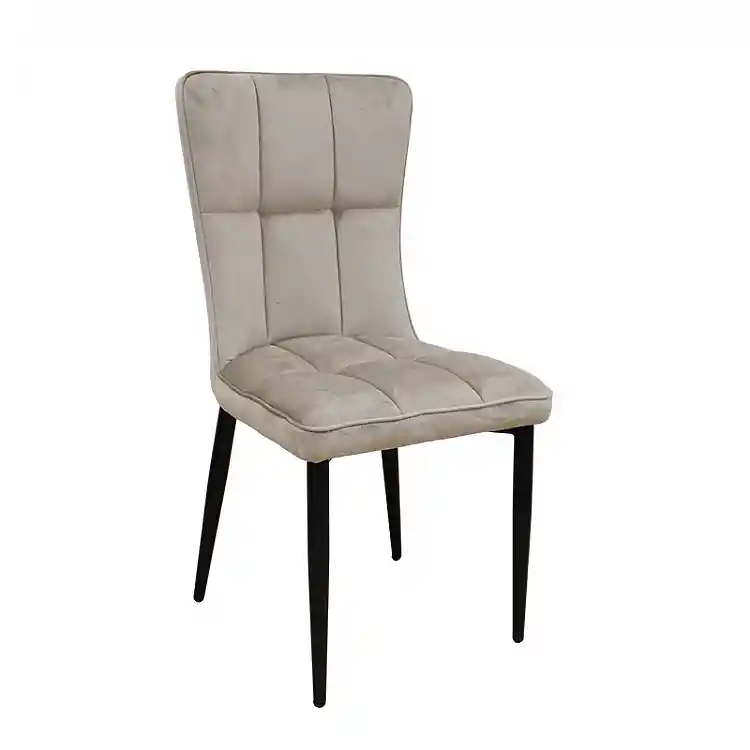 SELIN CAPPUCCINO VELVET ΥΦΑΣΜΑ ΚΑΡΕΚΛΑ ΜΕΤΑΛΛΙΚΗ 46X54X91εκ.
