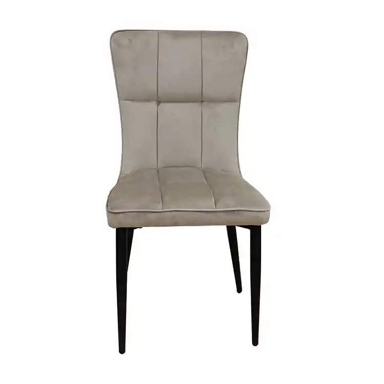 SELIN CAPPUCCINO VELVET ΥΦΑΣΜΑ ΚΑΡΕΚΛΑ ΜΕΤΑΛΛΙΚΗ 46X54X91εκ.