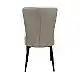 SELIN CAPPUCCINO VELVET ΥΦΑΣΜΑ ΚΑΡΕΚΛΑ ΜΕΤΑΛΛΙΚΗ 46X54X91εκ.