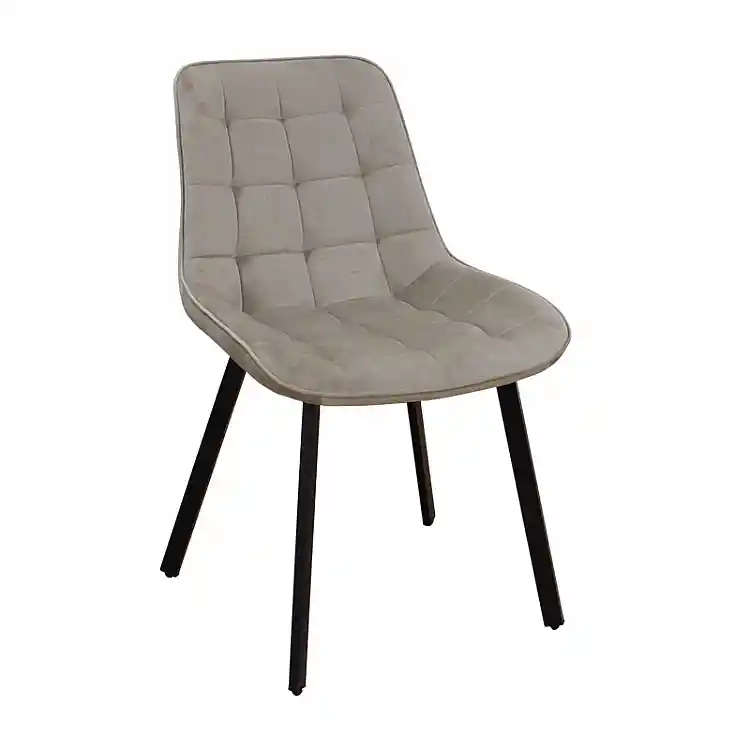 MIRA CAPPUCCINO VELVET ΥΦΑΣΜΑ ΚΑΡΕΚΛΑ ΜΕΤΑΛΛΙΚΗ 53X59X86εκ.