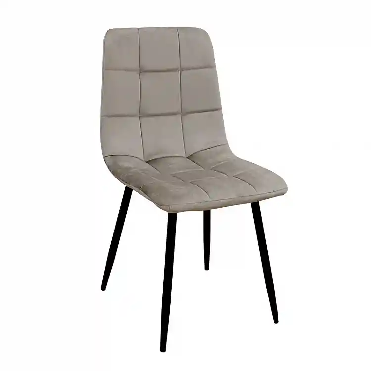 OSCAR CAPPUCCINO VELVET ΥΦΑΣΜΑ ΚΑΡΕΚΛΑ ΜΕΤΑΛΛΙΚΗ 43Χ51Χ90εκ.