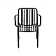 PARMA-S BLACK ΠΟΛΥΘΡΟΝΑ ΠΟΛ/ΝΙΟΥ 56X56X79εκ.