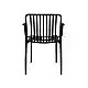 PARMA-S BLACK ΠΟΛΥΘΡΟΝΑ ΠΟΛ/ΝΙΟΥ 56X56X79εκ.