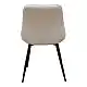 ALESIA L. BEIGE ΥΦΑΣΜΑ ΚΑΡΕΚΛΑ ΜΕΤΑΛΛΙΚΗ 50X59X86εκ.