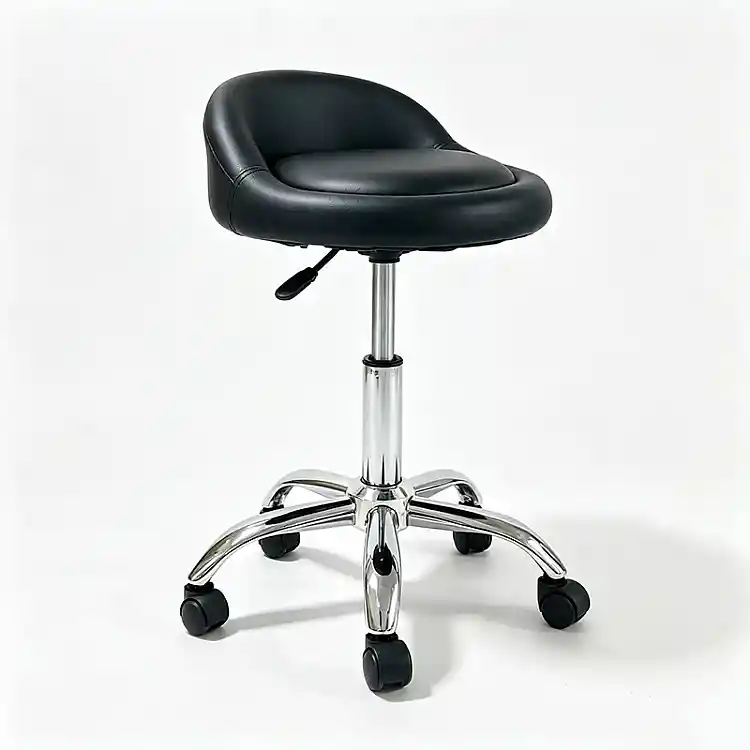 Σκαμπό Μπάρ 2τμχ Bar102 Black Pu 39x39x67εκ.