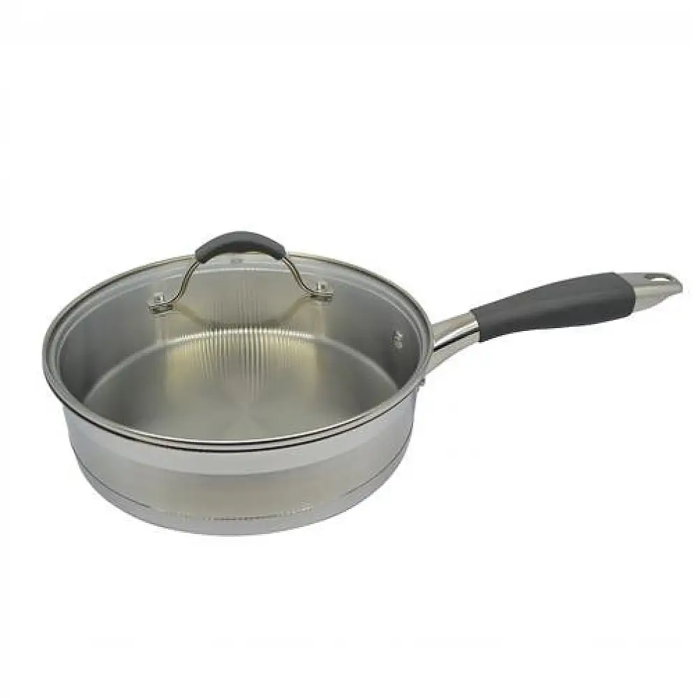 ΒΑΘΥ ΤΗΓΑΝΙ INOX 24εκ. (3L) - Ankor Τ7800-24