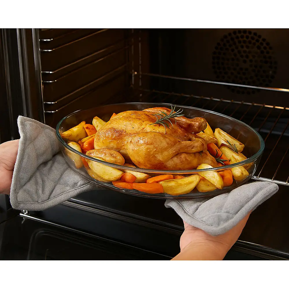 ΠΥΡΙΜΑΧΟ ΤΑΨΙ  ΟΒΑΛ 3,2lt  35x24,5x6,5 εκ. - Ankor 781119