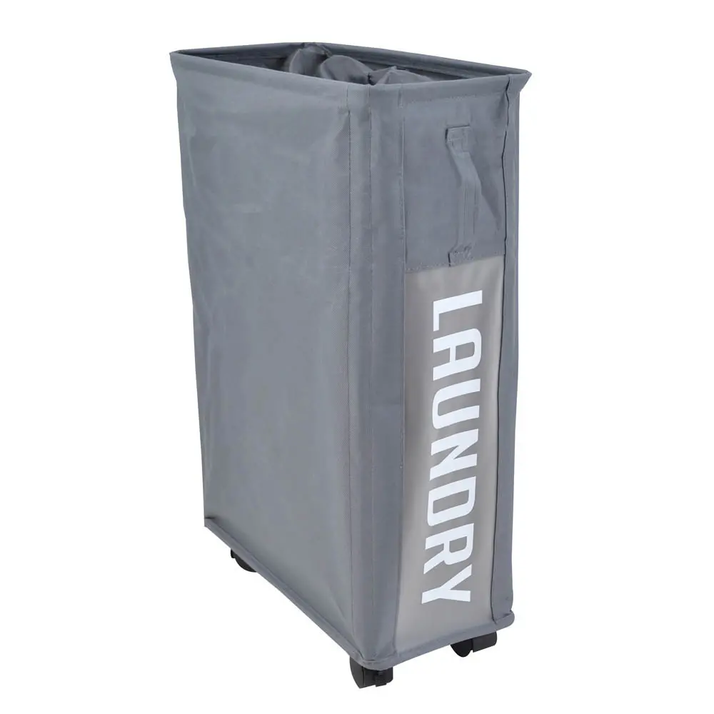 ΚΑΛΑΘΙ ΑΠΛΥΤΩΝ ΥΦΑΣΜΑΤΙΝΟ ΓΚΡΙ 40L  - Ankor 805075