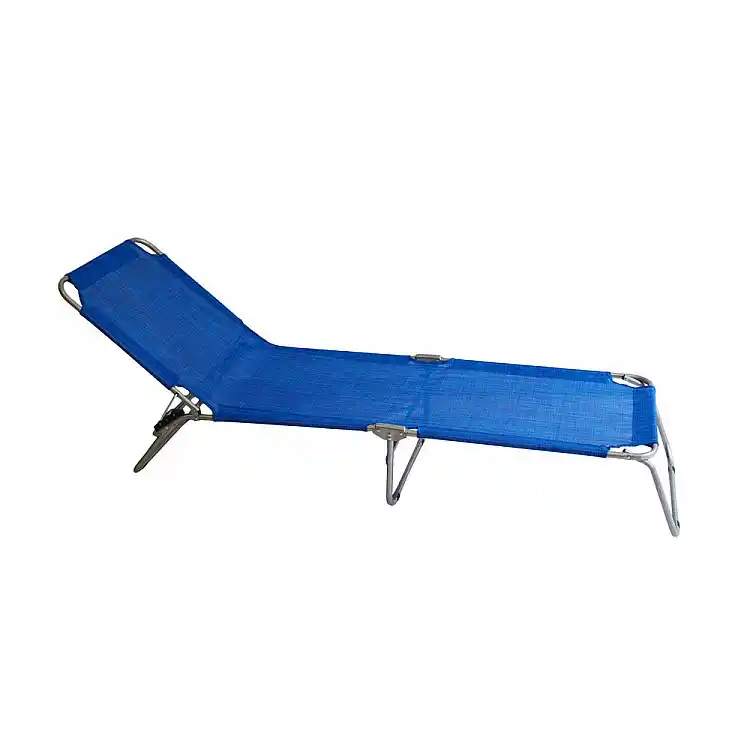 ΞΑΠΛΩΣΤΡΑ ΘΑΛΑΣΣΗΣ ΑΛΟΥΜΙΝΙΟΥ ΜΠΛΕ 188x58x26εκ. - Ankor 805389