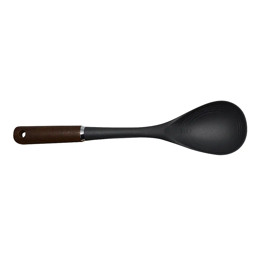 ΚΟΥΤΑΛΙ ΣΕΡΒΙΡΙΣΜΑΤΟΣ ΜΑΥΡΟ ΜΕ ΞΥΛΙΝΗ ΛΑΒΗ 38,5x8,2εκ. - Ankor 809684