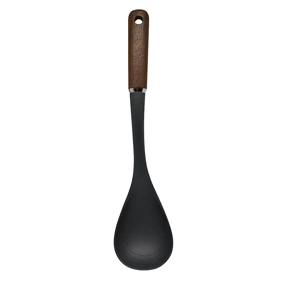 ΚΟΥΤΑΛΙ ΣΕΡΒΙΡΙΣΜΑΤΟΣ ΜΑΥΡΟ ΜΕ ΞΥΛΙΝΗ ΛΑΒΗ 38,5x8,2εκ. - Ankor 809684