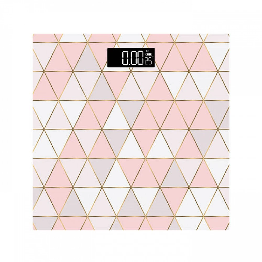 ΗΛΕΚΤΡΟΝΙΚΗ ΖΥΓΑΡΙΑ ΜΠΑΝΙΟΥ ROSE GOLD ΡΟΜΒΟΙ 30x30x2,5 εκ. - Ankor 813711