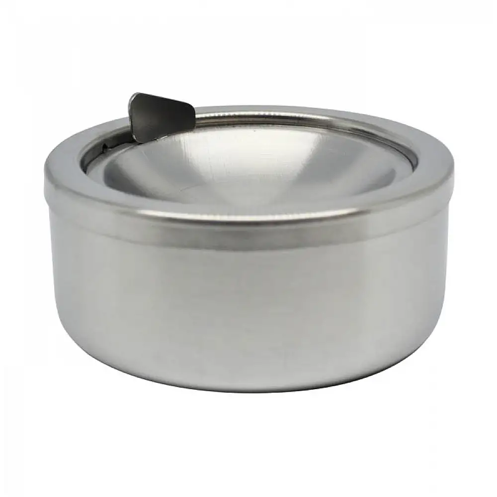 ΣΤΑΧΤΟΔΟΧΕΙΟ INOX ΜΕ ΚΑΠΑΚΙ ΑΝΤΙΑΝΕΜΙΚΟ 12x12x5,5εκ. - Ankor 815623