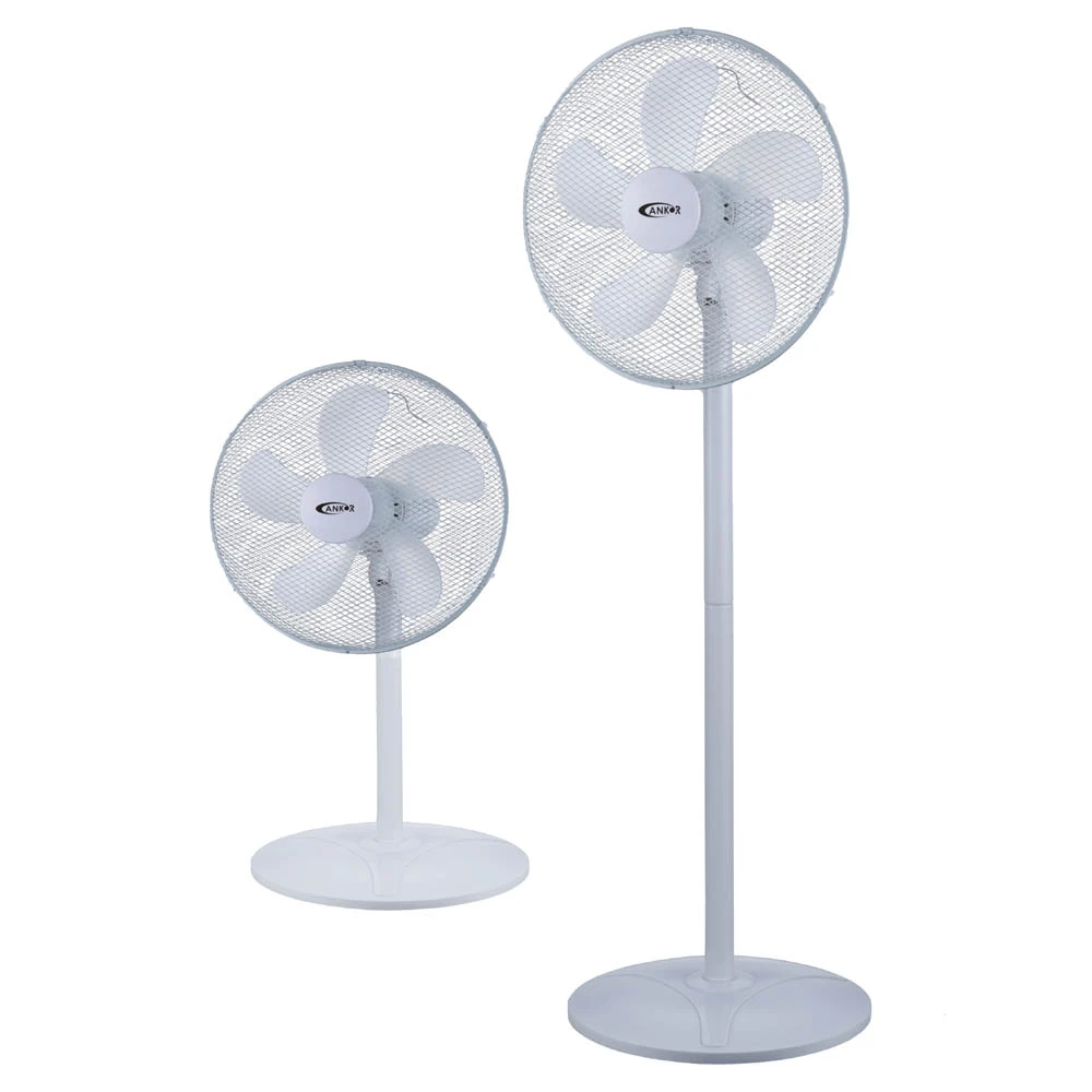 ΑΝΕΜΙΣΤΗΡΑΣ 2 ΣΕ 1 ΔΑΠΕΔΟΥ & ΕΠΙΤΡΑΠΕΖΙΟΣ 50W ΑΣΠΡΟΣ  - Ankor A-816293