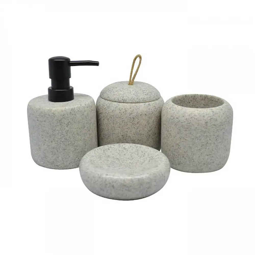 DISPENSER ΠΟΛΥΕΣΤΕΡΙΚΟ ΕΦΕ ΓΚΡΙ ΠΕΤΡΑ 8,7x8,7x14,2εκ. - Ankor 817368