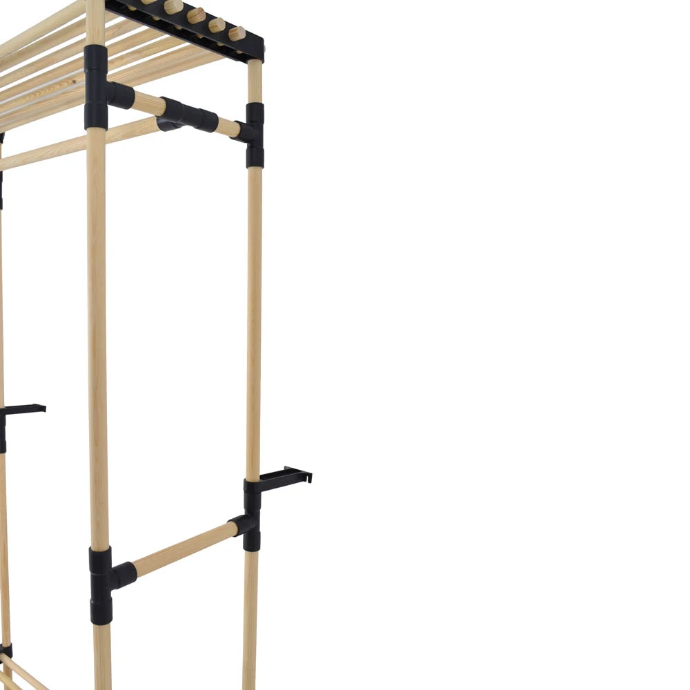 ΝΤΟΥΛΑΠΑ ΞΥΛΙΝΗ ΑΝΟΙΧΤΗ ΜΕ ΡΑΦΙΑ 76x28x165εκ. - Ankor 820597 ΝΤΟΥΛΑΠΑ ΞΥΛΙΝΗ ΑΝΟΙΧΤΗ ΜΕ ΡΑΦΙΑ 76x28x165εκ. - Ankor 820597