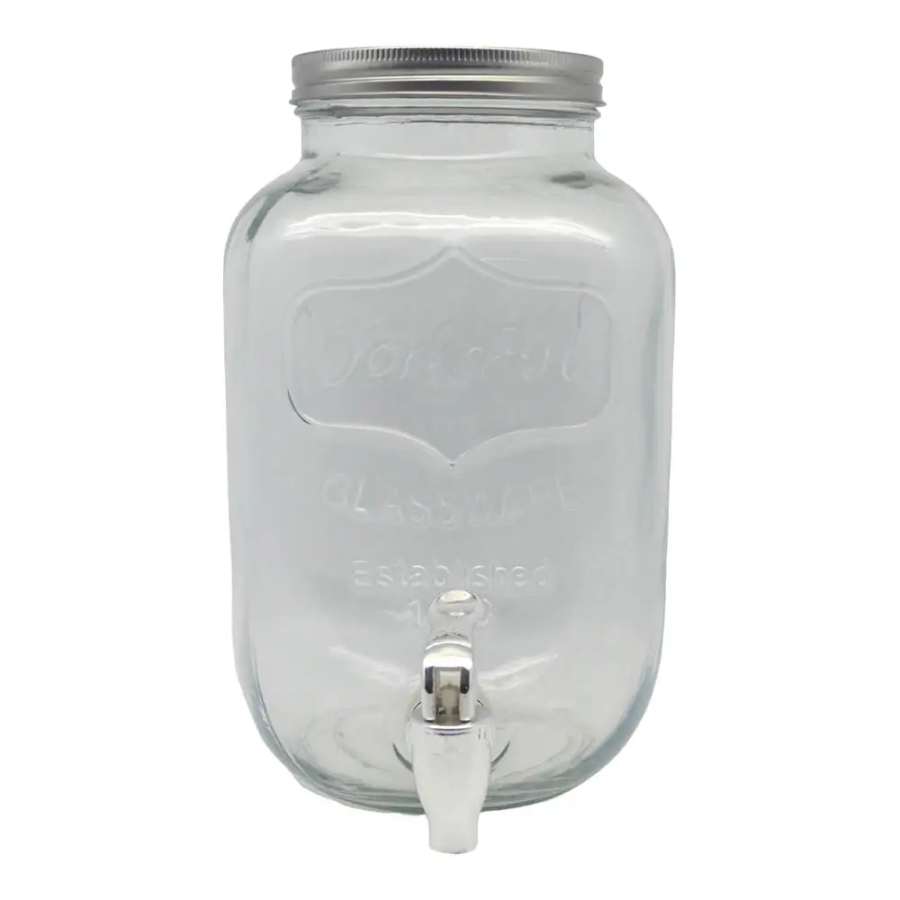 ΓΥΑΛΑ ΜΕ ΒΡΥΣΑΚΙ ΚΑΙ ΒΙΔΩΤΟ ΚΑΠΑΚΙ 4,0lt  - Ankor 824397