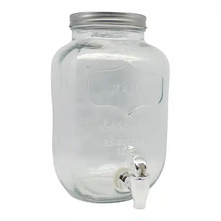 ΓΥΑΛΑ ΜΕ ΒΡΥΣΑΚΙ ΚΑΙ ΒΙΔΩΤΟ ΚΑΠΑΚΙ 4,0lt  - Ankor 824397