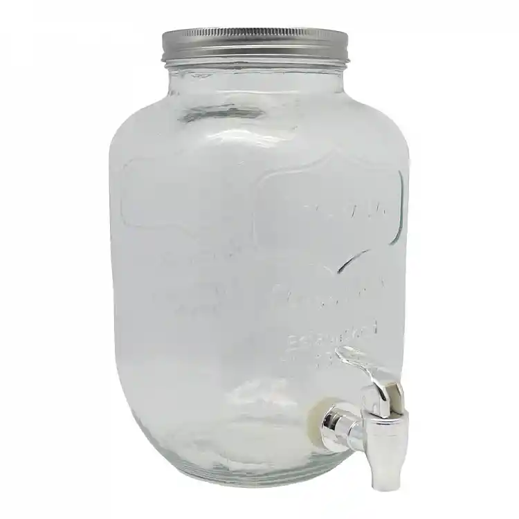 ΓΥΑΛΑ ΜΕ ΒΡΥΣΑΚΙ ΚΑΙ ΒΙΔΩΤΟ ΚΑΠΑΚΙ 4,0lt  - Ankor 824397