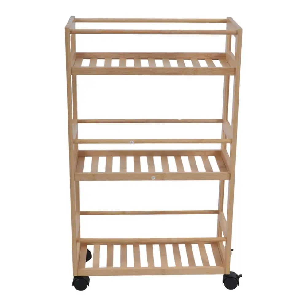 ΡΑΦΙΕΡΑ ΤΡΟΧΗΛΑΤΗ ΜΠΑΜΠΟΥ ΜΕ 3 ΡΑΦΙΑ ΠΟΛΛΑΠΛΩΝ ΧΡΗΣΕΩΝ 44,5x20x75εκ.  - Ankor 824557