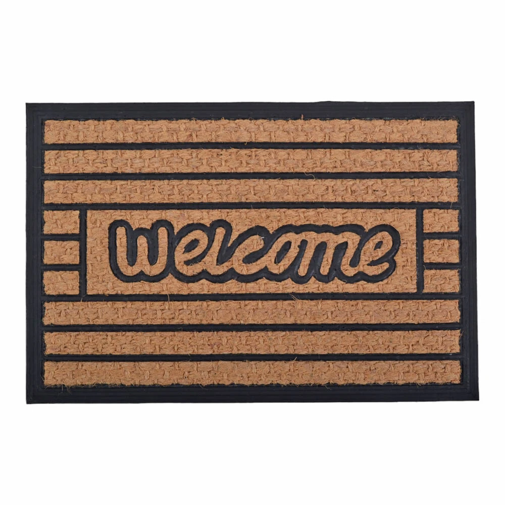ΠΟΔΟΜΑΚΤΡΟ ΜΕ ΠΑΧΥ ΠΕΛΜΑ WELCOME ΚΑΙ ΚΑΟΥΤΣΟΥΚ ΠΛΑΤΗ 40x60εκ. - Ankor 827596