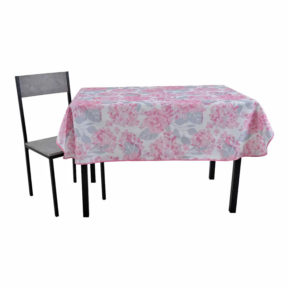 ΤΡΑΠΕΖΟΜΑΝΤΗΛΟ ΑΛΕΚΙΑΣΤΟ 140x220εκ. ΡΟΖ ΜΕ ΓΚΡΙ ΛΟΥΛΟΥΔΙΑ  - Ankor 828173