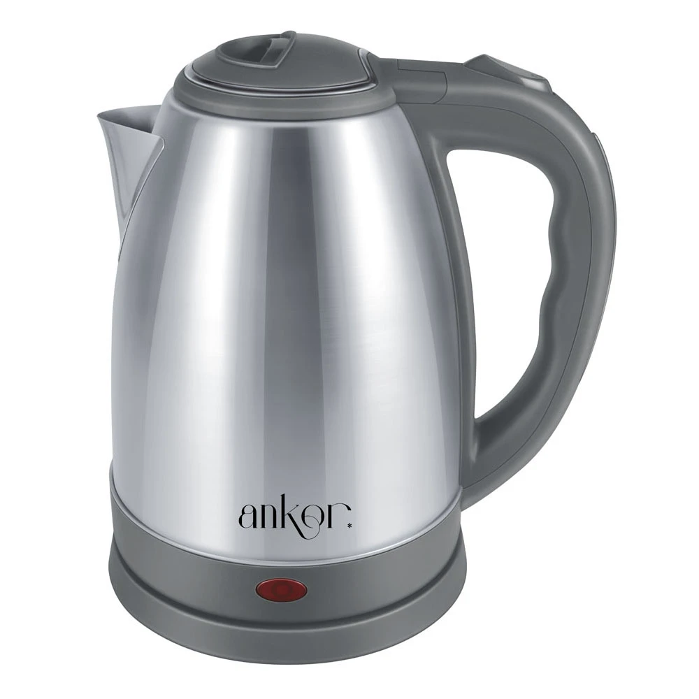 ΒΡΑΣΤΗΡΑΣ INOX ΓΚΡΙ  1,8lt 1500W - Ankor 830350