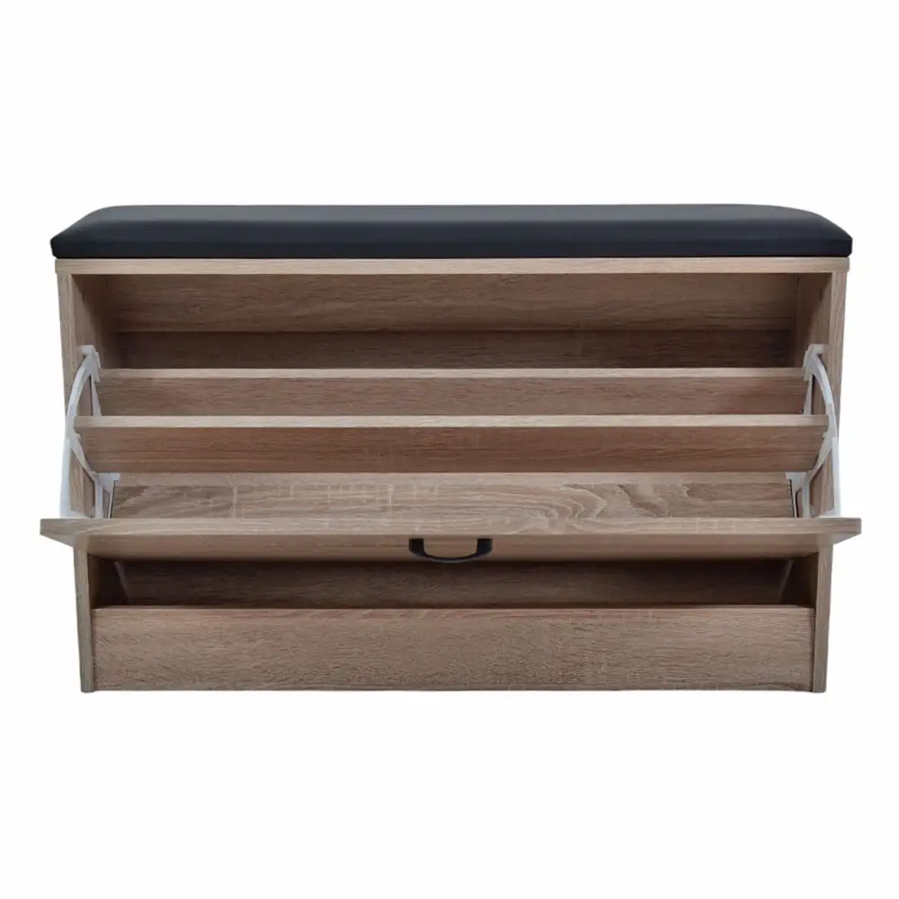 ΠΑΠΟΥΤΣΟΘΗΚΗ ΣΚΑΜΠΟ ΞΥΛΙΝΟ 80x24x49εκ.  - Ankor 834273