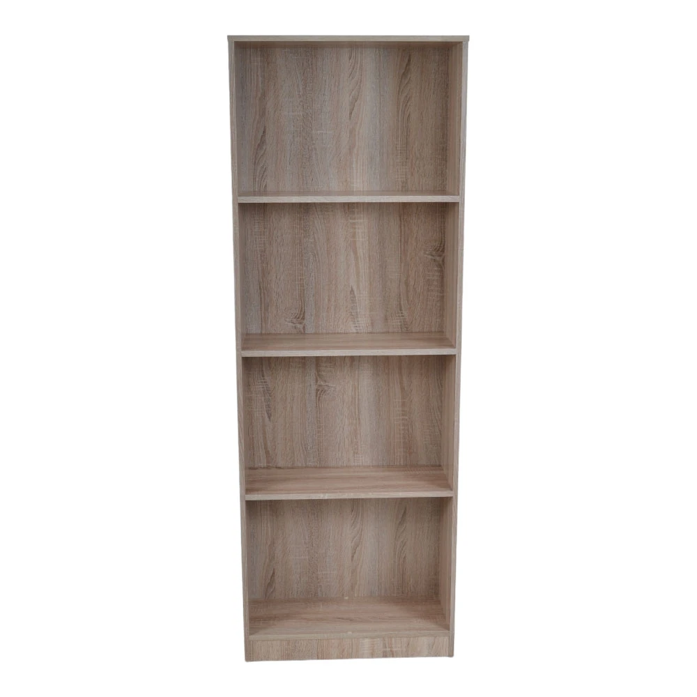 ΡΑΦΙΕΡΑ ΞΥΛΙΝΗ ΜΕ 4 ΡΑΦΙΑ 60x24x170εκ. - Ankor 834303