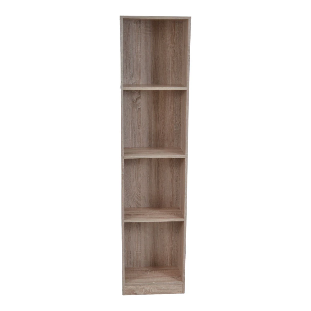 ΡΑΦΙΕΡΑ ΞΥΛΙΝΗ ΜΕ 4 ΡΑΦΙΑ 40x24x170εκ. - Ankor 834310