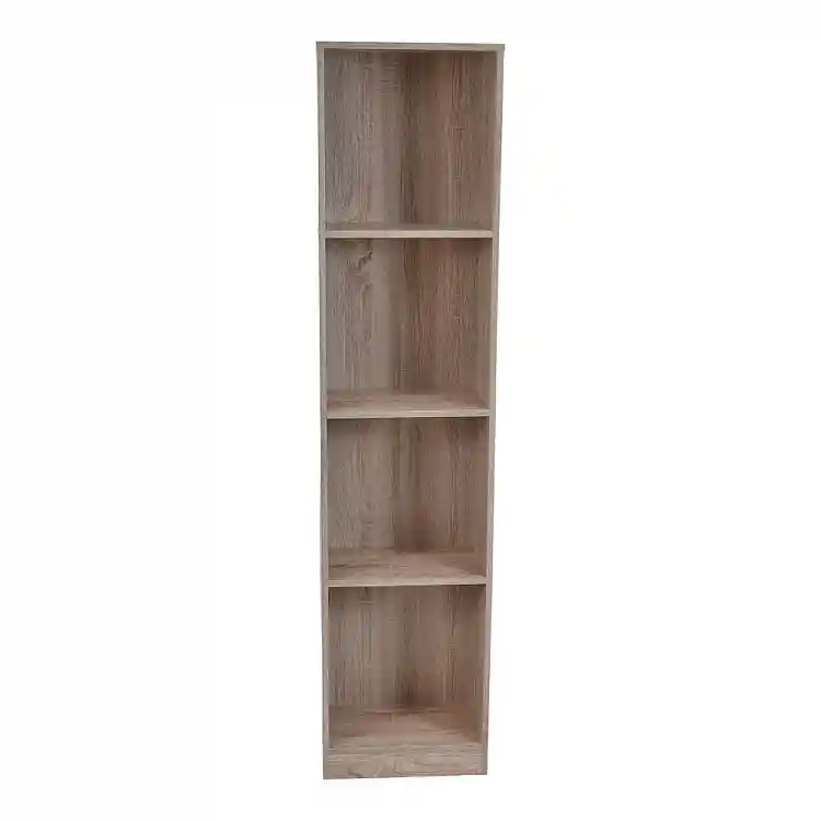 ΡΑΦΙΕΡΑ ΞΥΛΙΝΗ ΜΕ 4 ΡΑΦΙΑ 40x24x170εκ. - Ankor 834310