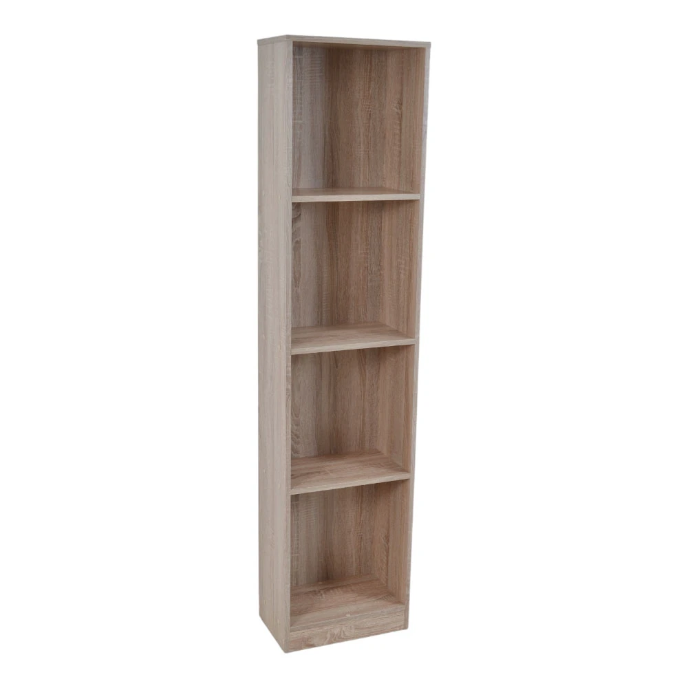 ΡΑΦΙΕΡΑ ΞΥΛΙΝΗ ΜΕ 4 ΡΑΦΙΑ 40x24x170εκ. - Ankor 834310