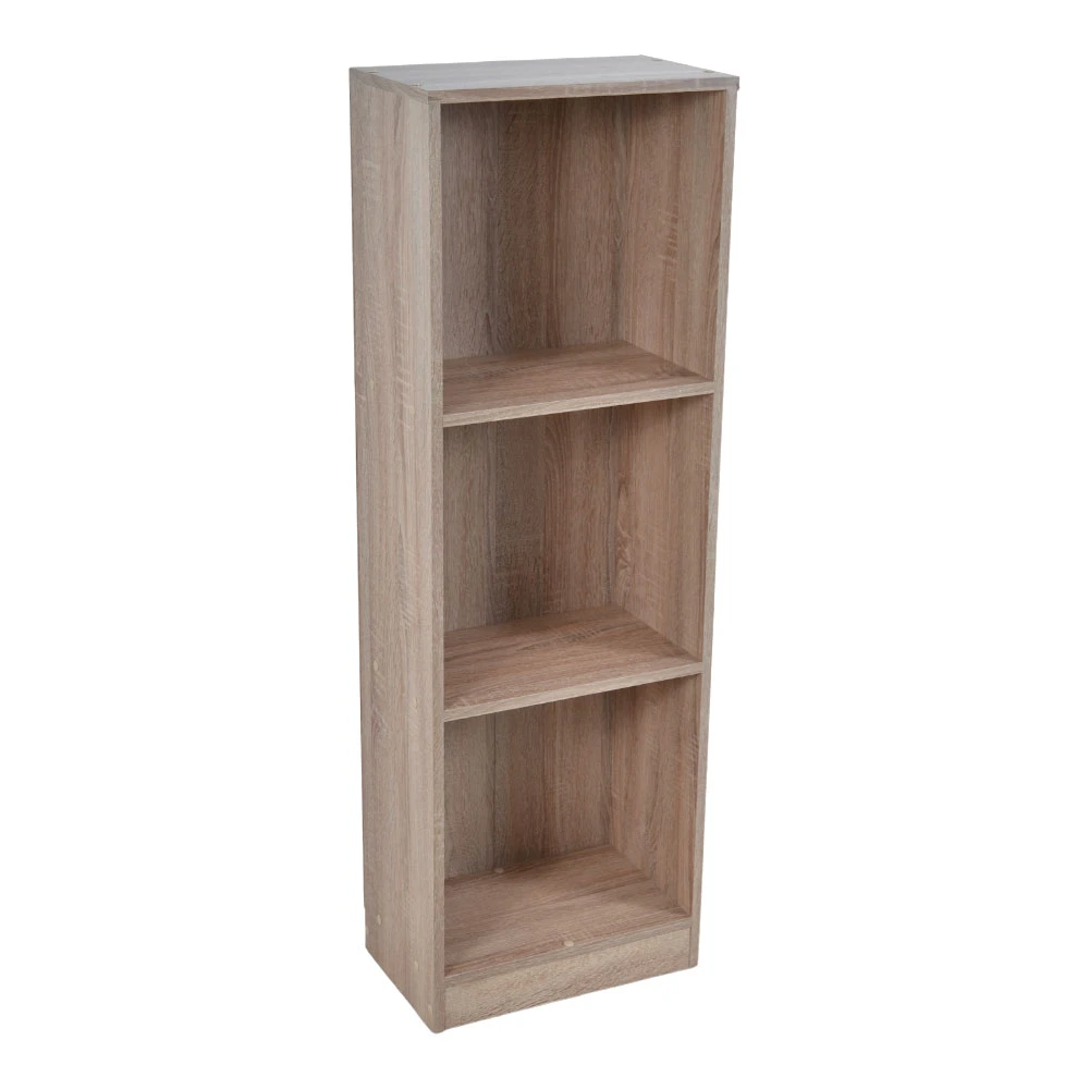 ΡΑΦΙΕΡΑ ΞΥΛΙΝΗ ΜΕ 3 ΡΑΦΙΑ 40x24x120εκ. - Ankor 834327