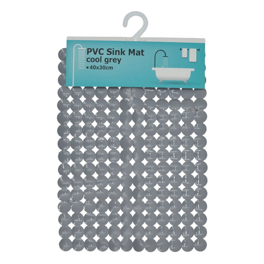 ΤΑΠΕΤΟ ΝΕΡΟΧΥΤΗ PVC ΑΝΤΙΟΛΙΣΘΗΤΙΚΟ ΣΕ ΓΚΡΙ ΧΡΩΜΑ 40x30εκ.  - Ankor 835041