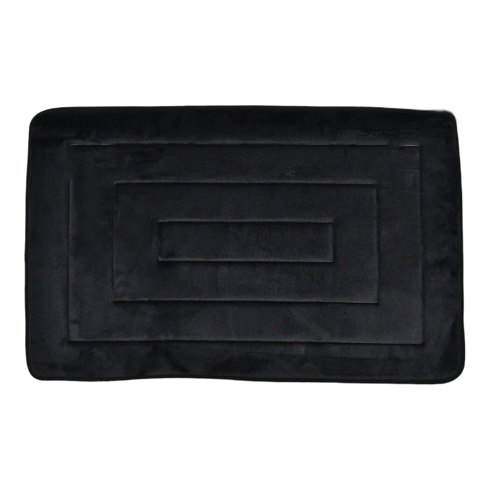 ΠΑΤΑΚΙ ΜΠΑΝΙΟΥ MEMORY FOAM ΜΑΥΡΟ ΜΕ SBR 50x80εκ. - Ankor 835980