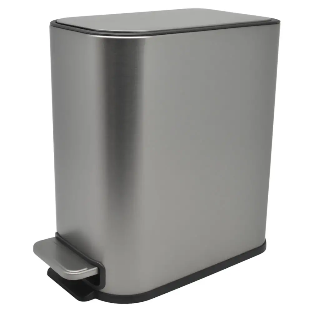 ΚΑΛΑΘΙ ΜΠΑΝΙΟΥ SOUL 5lt SOFT CLOSE SLIM FINGER PRINT PROOF INOX ΜΑΤ  - Ankor 837663