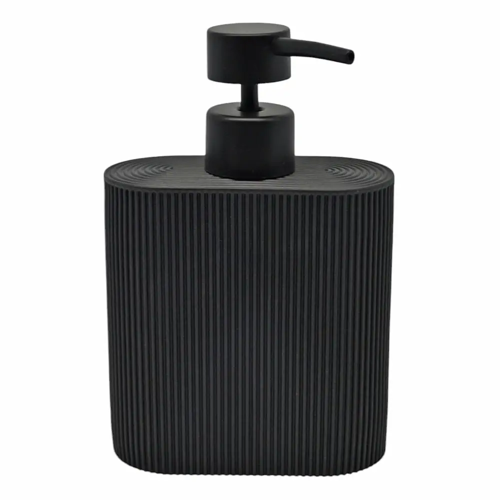 DISPENSER ΠΟΛΥΕΣΤΕΡΙΚΟ ΡΙΓΕ ΣΕ ΜΑΥΡΟ ΜΑΤ ΧΡΩΜΑ  10,5x5x16,5εκ. - Ankor 841585